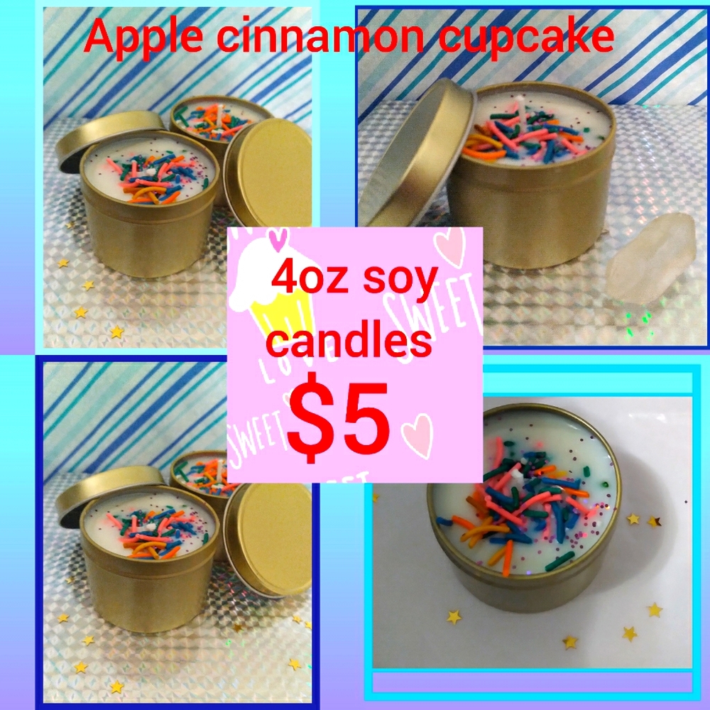 4oz soy candles